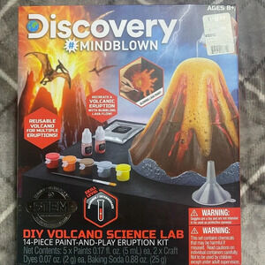 Discovery Mind Blown DIY volcano science lab